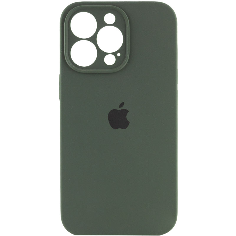 Чохол Silicone Case Full Camera Protective (АА) для Apple iPhone 14 Pro Max (6.7") (Зелений / Cyprus Green)