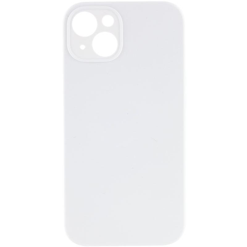 Чохол Silicone Case Full Camera Protective (AA) NO LOGO для Apple iPhone 14 (6.1") (Білий / White)