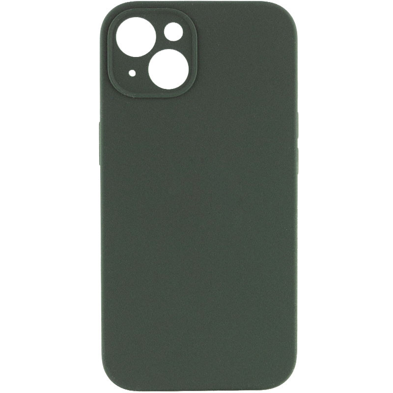 Чохол Silicone Case Full Camera Protective (AA) NO LOGO для Apple iPhone 14 (6.1") (Зелений / Cyprus Green)