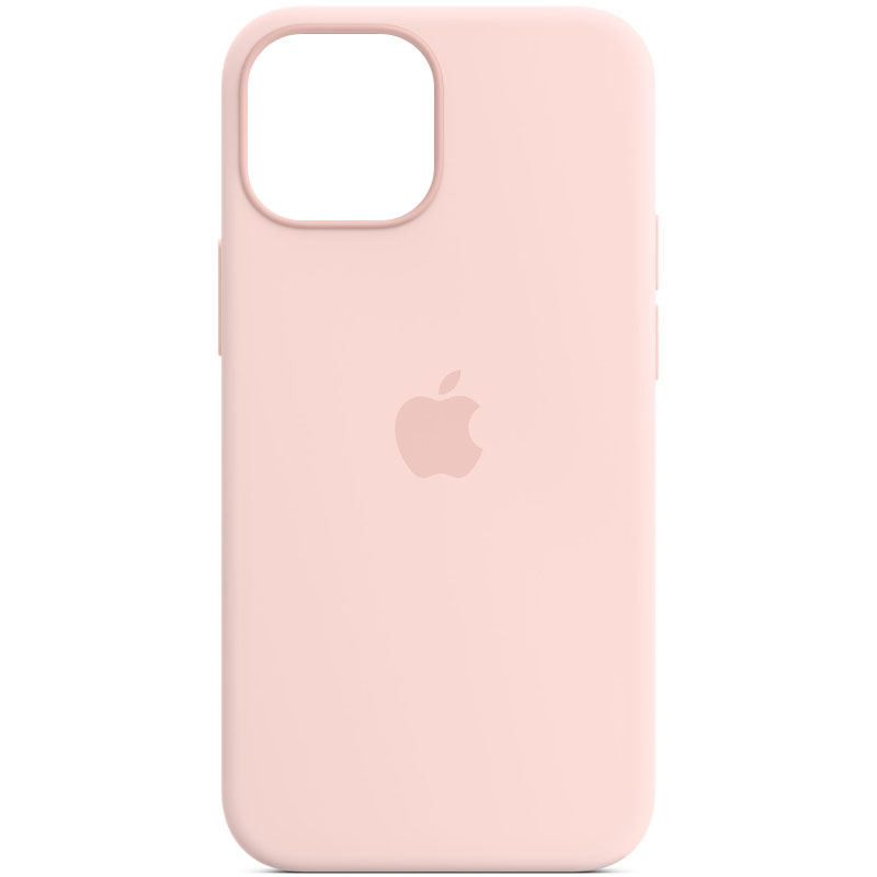 Чохол Silicone Case Full Protective (AA) для Apple iPhone 11 (6.1") (Рожевий / Chalk Pink)
