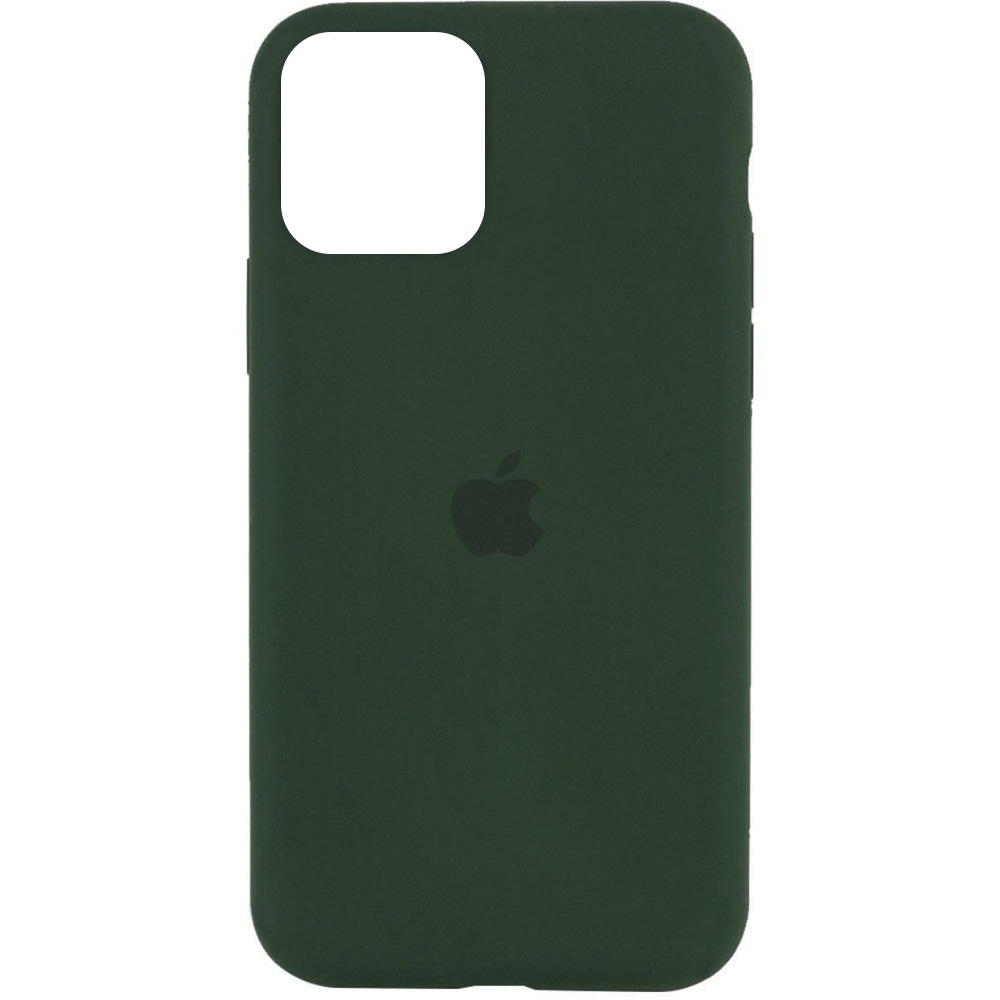 Чехол Silicone Case Full Protective (AA) для Apple iPhone 11 (6.1") (Зеленый / Cyprus Green)