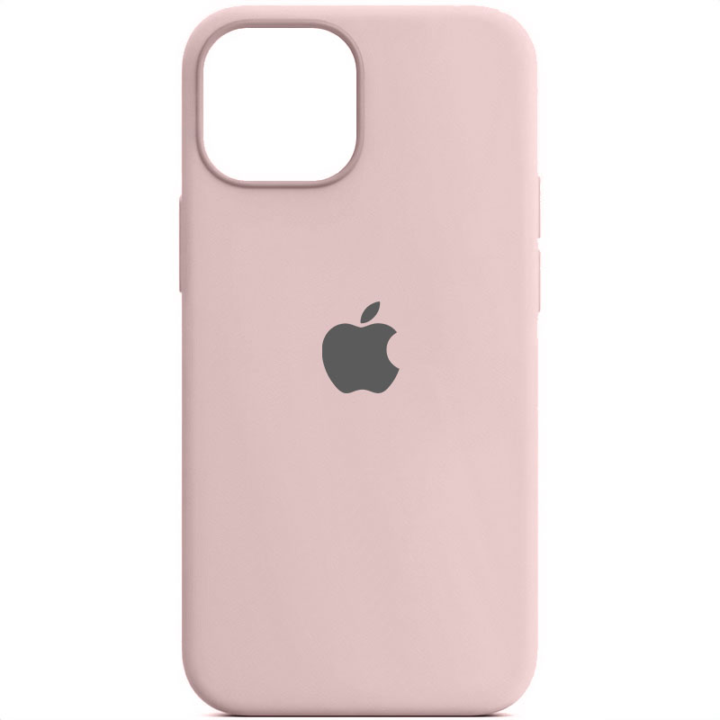 Чохол Silicone Case Full Protective (AA) для Apple iPhone 11 Pro Max (6.5") (Рожевий / Chalk Pink)
