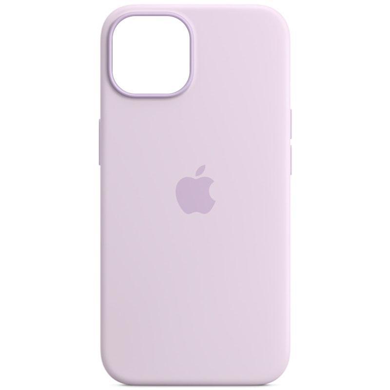 Чехол Silicone Case Full Protective (AA) для Apple iPhone 12 Pro / 12 (6.1") (Сиреневый / Lilac)