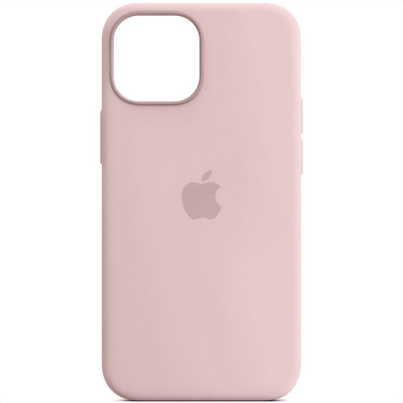 Чохол Silicone Case Full Protective (AA) для Apple iPhone 12 Pro Max (Рожевий / Chalk Pink)