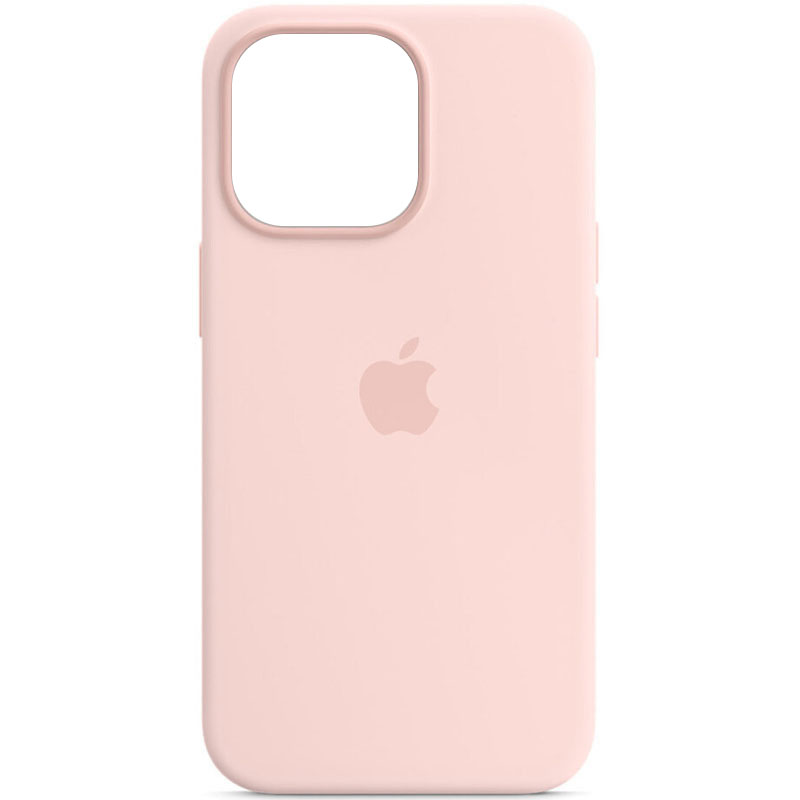 Чехол Silicone Case Full Protective (AA) для Apple iPhone 13 (6.1") (Розовый / Chalk Pink)