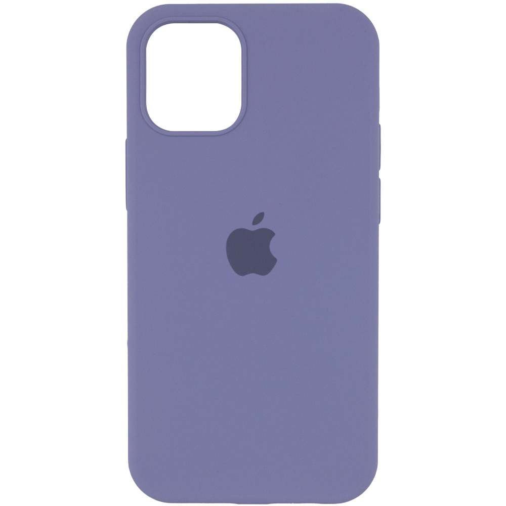 Чехол Silicone Case Full Protective (AA) для Apple iPhone 13 (6.1") (Серый / Lavender Gray)