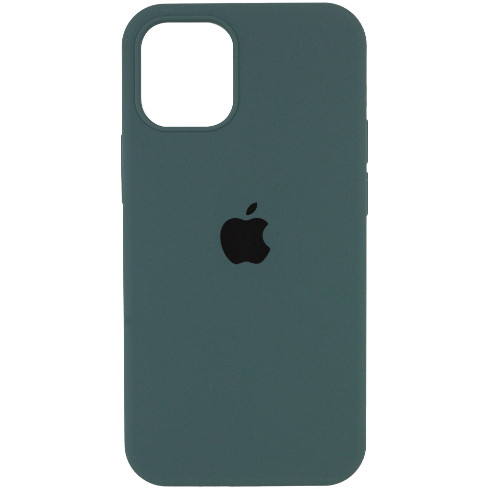 Чехол Silicone Case Full Protective (AA) для Apple iPhone 13 (6.1") (Зеленый / Cactus)