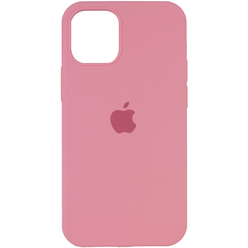 Чехол Silicone Case Full Protective (AA) для Apple iPhone 13 Pro (6.1") (Розовый / Light pink)