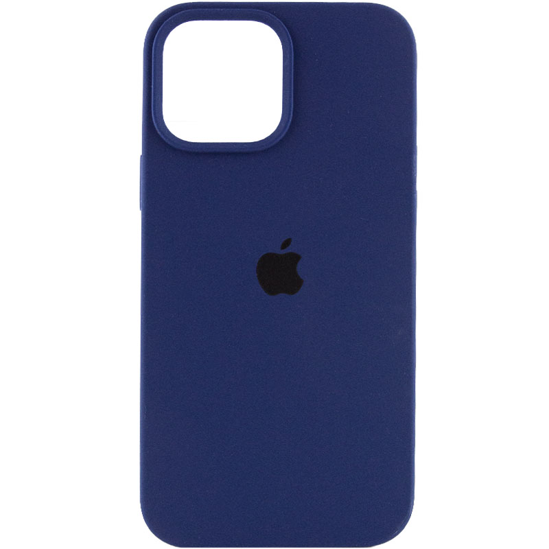 Чохол Silicone Case Full Protective (AA) для Apple iPhone 13 Pro (6.1") (Синій / Deep navy)