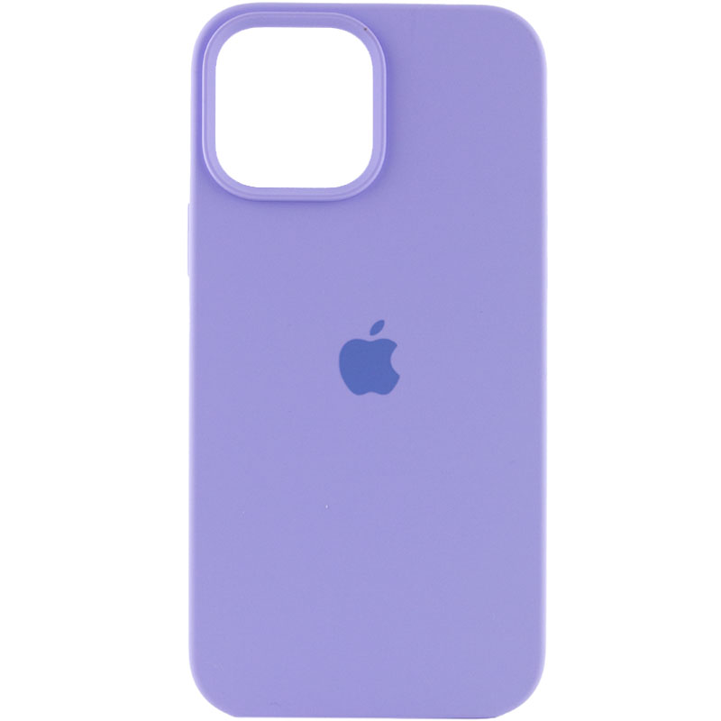 Чохол Silicone Case Full Protective (AA) для Apple iPhone 13 Pro (6.1") (Бузковий / Dasheen)