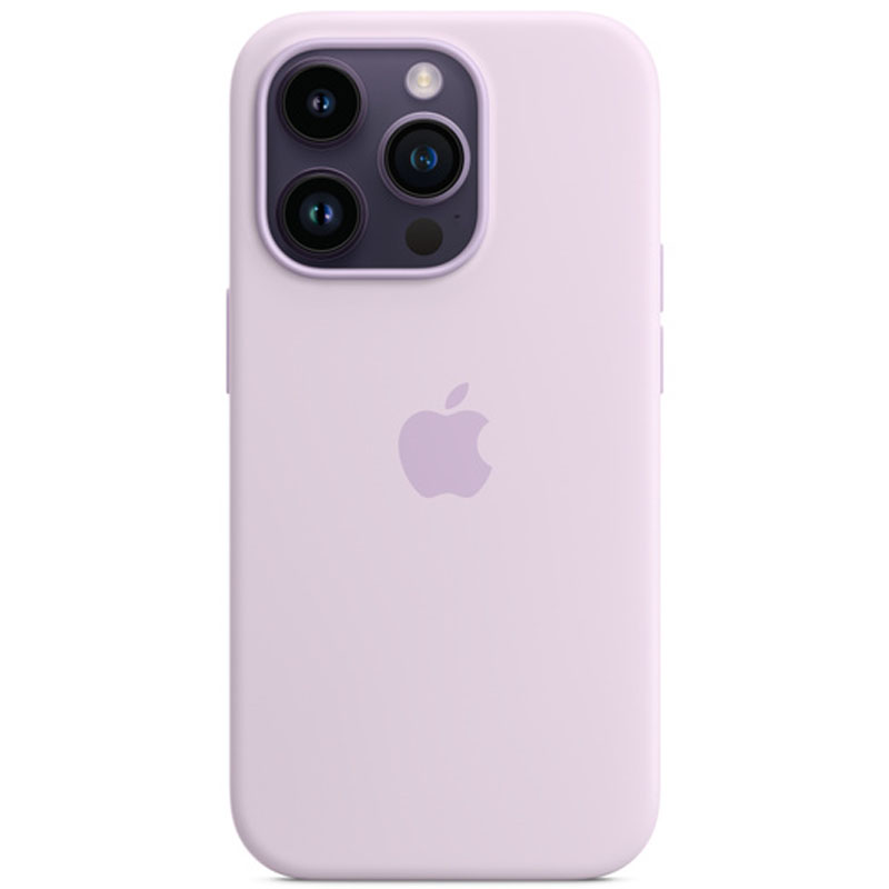 Чехол Silicone Case Full Protective (AA) для Apple iPhone 13 Pro (6.1") (Сиреневый / Lilac)