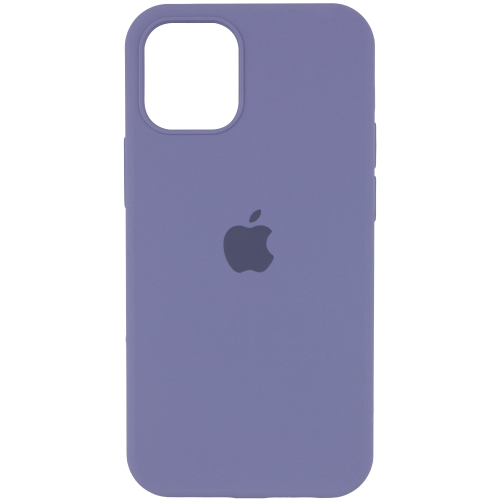 Чохол Silicone Case Full Protective (AA) для Apple iPhone 14 Pro (6.1") (Сірий / Lavender Gray)