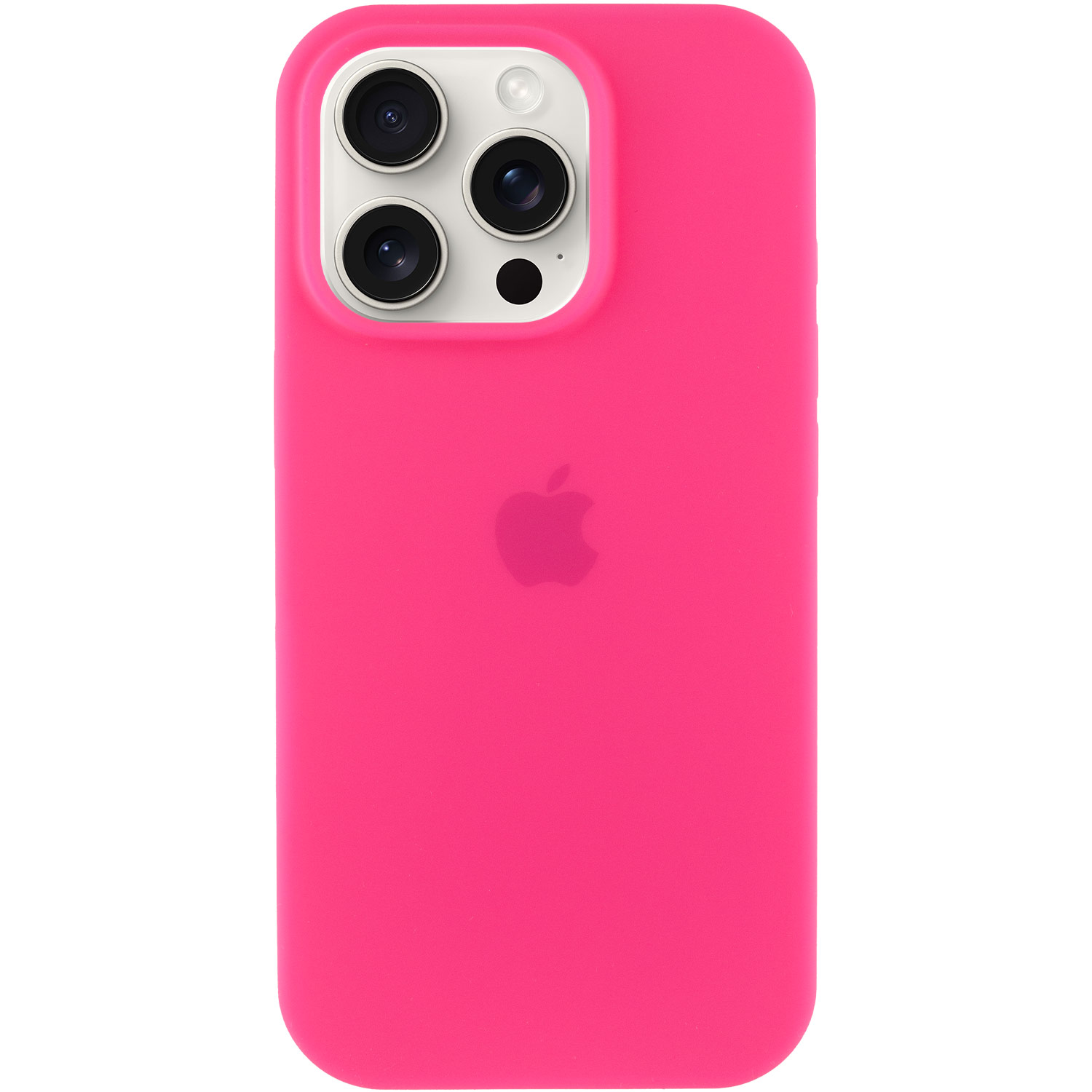 Чохол Silicone Case Full Protective (AA) для Apple iPhone 14 Pro Max (6.7") (Рожевий / Barbie pink)