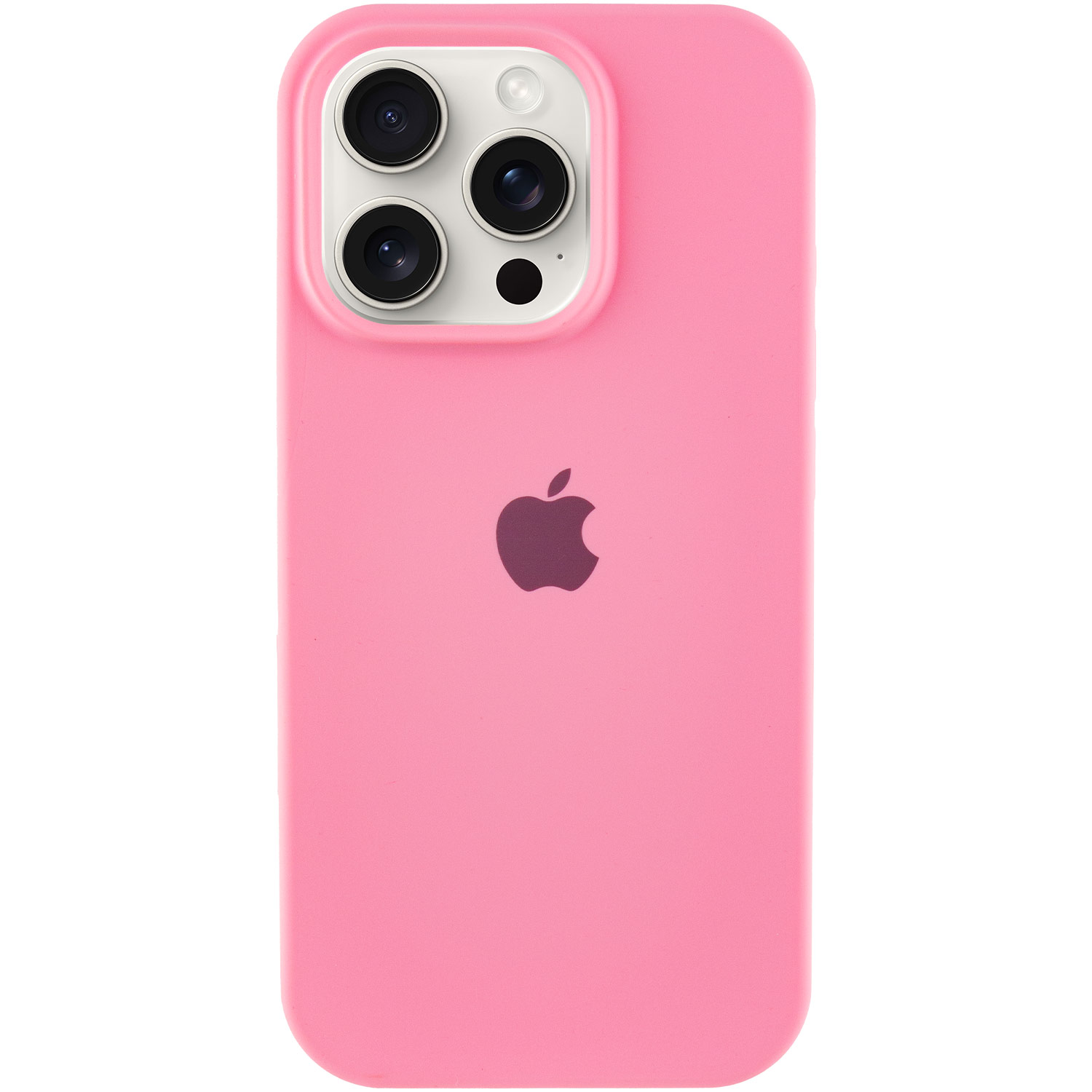 Чохол Silicone Case Full Protective (AA) для Apple iPhone 14 Pro Max (6.7") (Рожевий / Pink)