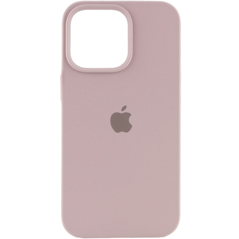 Чохол Silicone Case Full Protective (AA) для Apple iPhone 14 Pro Max (6.7") (Сірий / Lavender)