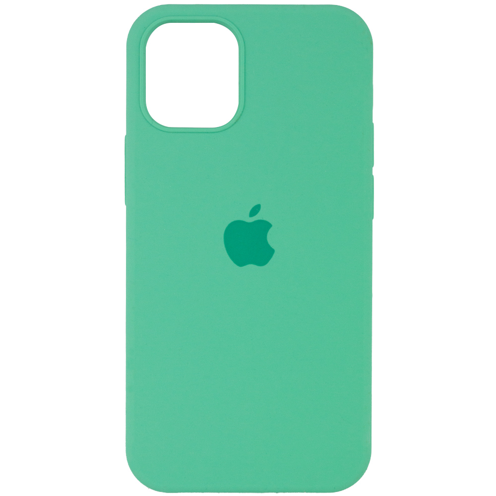 Чохол Silicone Case Full Protective (AA) для Apple iPhone 14 Pro Max (6.7") (Зелений / Spearmint)