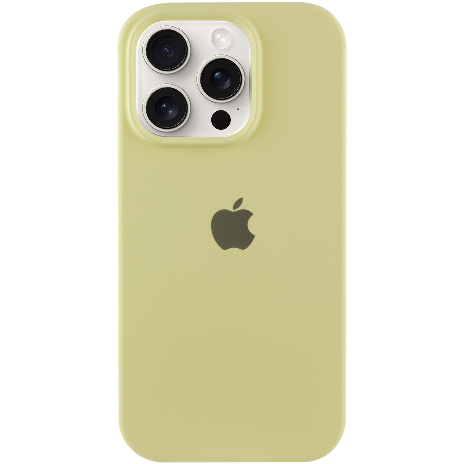 Чохол Silicone Case Full Protective (AA) для Apple iPhone 14 Pro Max (6.7") (Жовтий / Mellow Yellow)