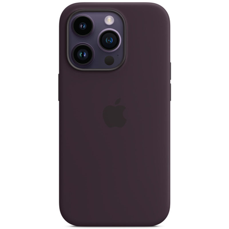 Чехол Silicone Case Full Protective (AA) для Apple iPhone 15 Plus (6.7") (Фиолетовый / Elderberry)