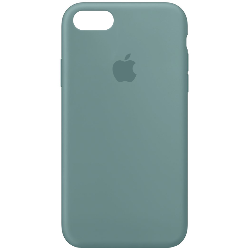 Чехол Silicone Case Full Protective (AA) для Apple iPhone 6/6s (4.7") (Зеленый / Cactus)