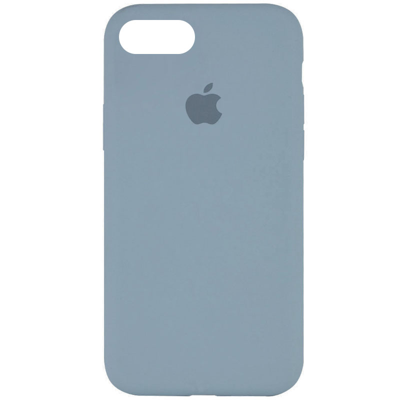 Чехол Silicone Case Full Protective (AA) для Apple iPhone 7 (4.7') (Голубой / Sweet Blue)