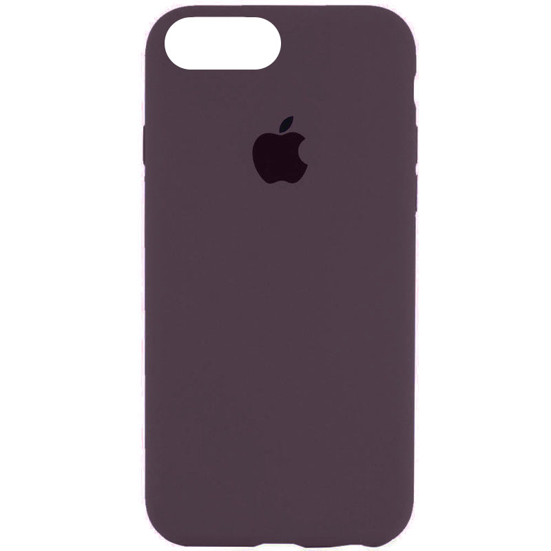 Чехол Silicone Case Full Protective (AA) для Apple iPhone 8 plus (5.5'') (Фиолетовый / Elderberry)