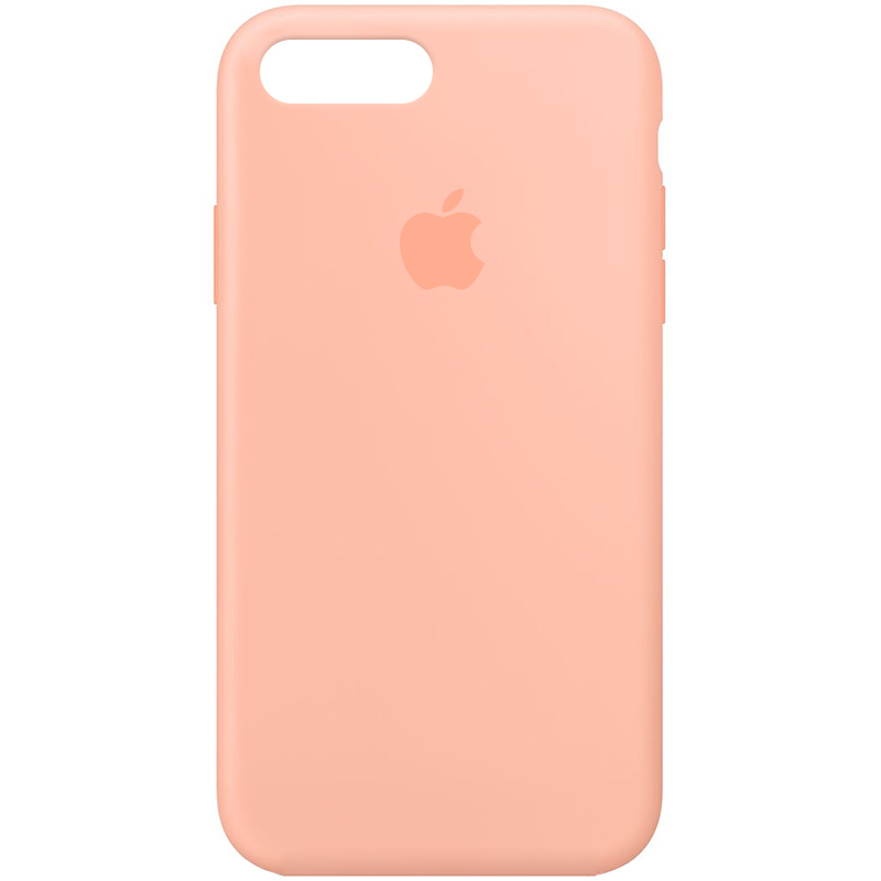 Чохол Silicone Case Full Protective (AA) для Apple iPhone 8 plus (5.5'') (Помаранчевий / Grapefruit)