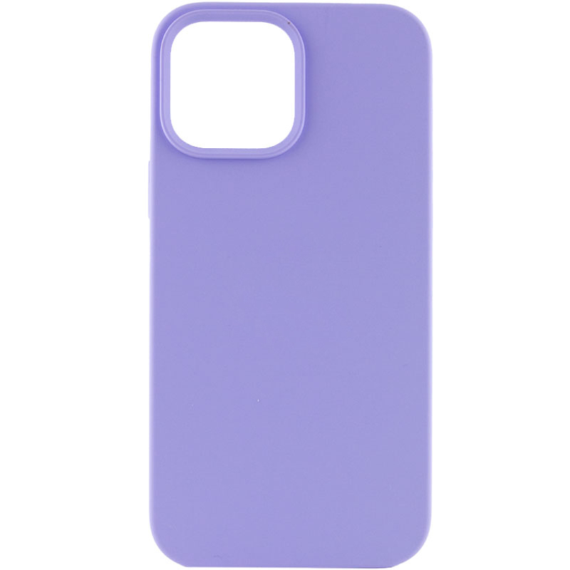 Чехол Silicone Case Full Protective (AA) NO LOGO для Apple iPhone 13 mini (5.4") (Сиреневый / Dasheen)