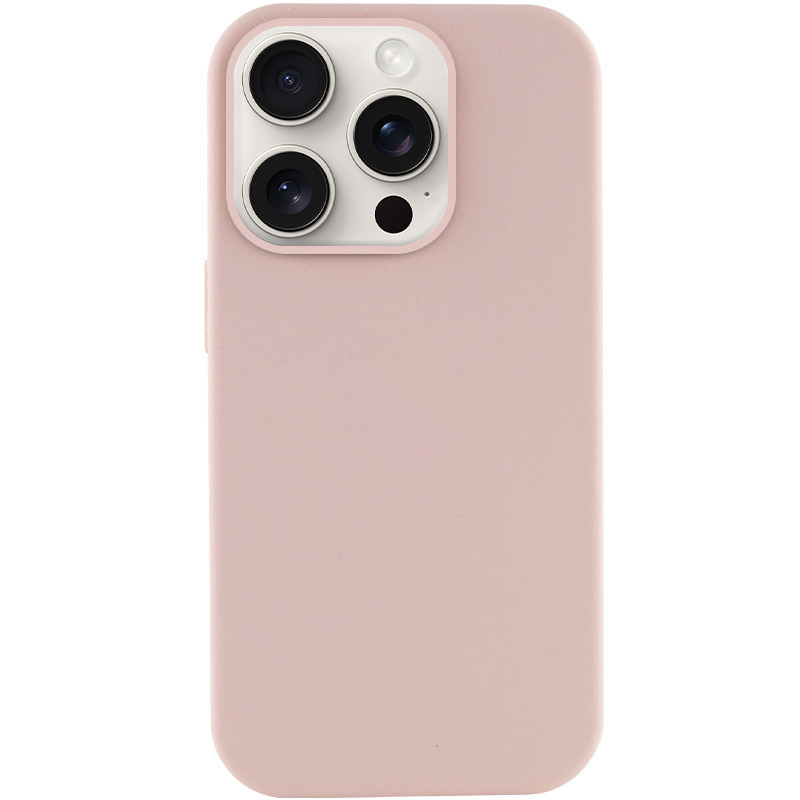 Чехол Silicone Case Full Protective (AA) NO LOGO для Apple iPhone 13 Pro (6.1") (Розовый / Pink Sand)