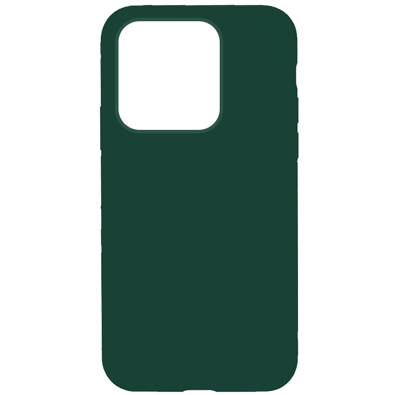 Чохол Silicone Case Full Protective (AA) NO LOGO для Apple iPhone 13 Pro (6.1") (Зелений / Forest green)