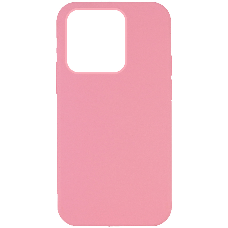 Чохол Silicone Case Full Protective (AA) NO LOGO для Apple iPhone 13 Pro Max (6.7") (Рожевий / Light pink)