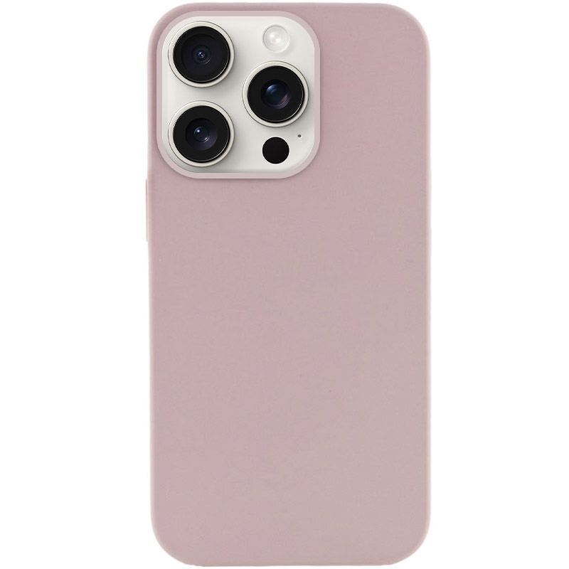 Чехол Silicone Case Full Protective (AA) NO LOGO для Apple iPhone 13 Pro Max (6.7") (Серый / Lavender)