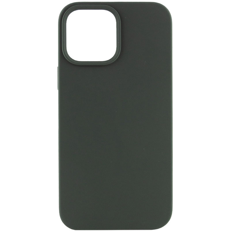 Чохол Silicone Case Full Protective (AA) NO LOGO для Apple iPhone 14 (6.1") (Зелений / Cyprus Green)