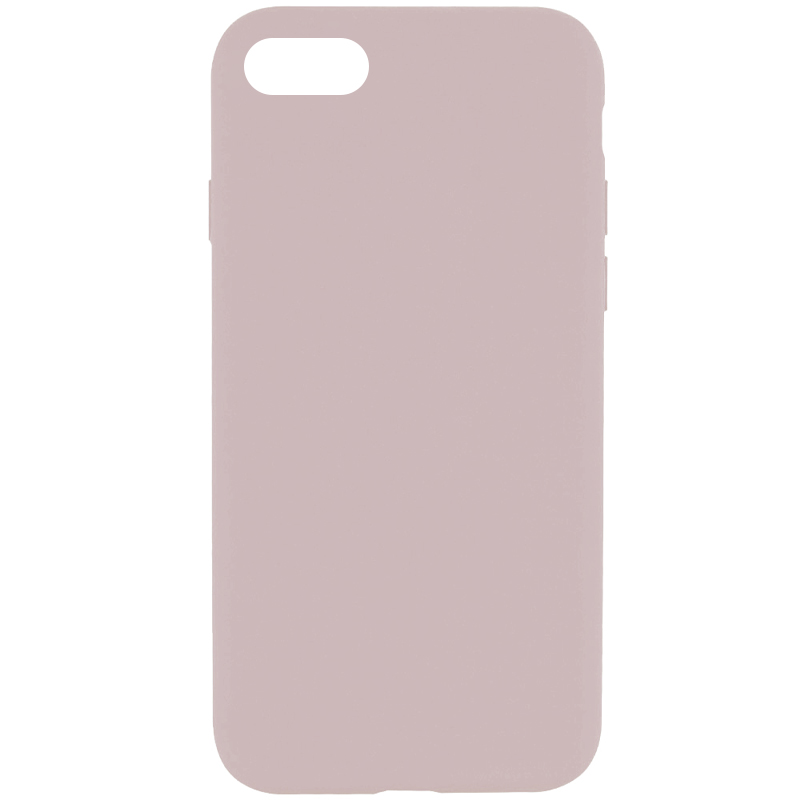 Чехол Silicone Case Full Protective (AA) NO LOGO для Apple iPhone 6/6s (4.7") (Серый / Lavender)