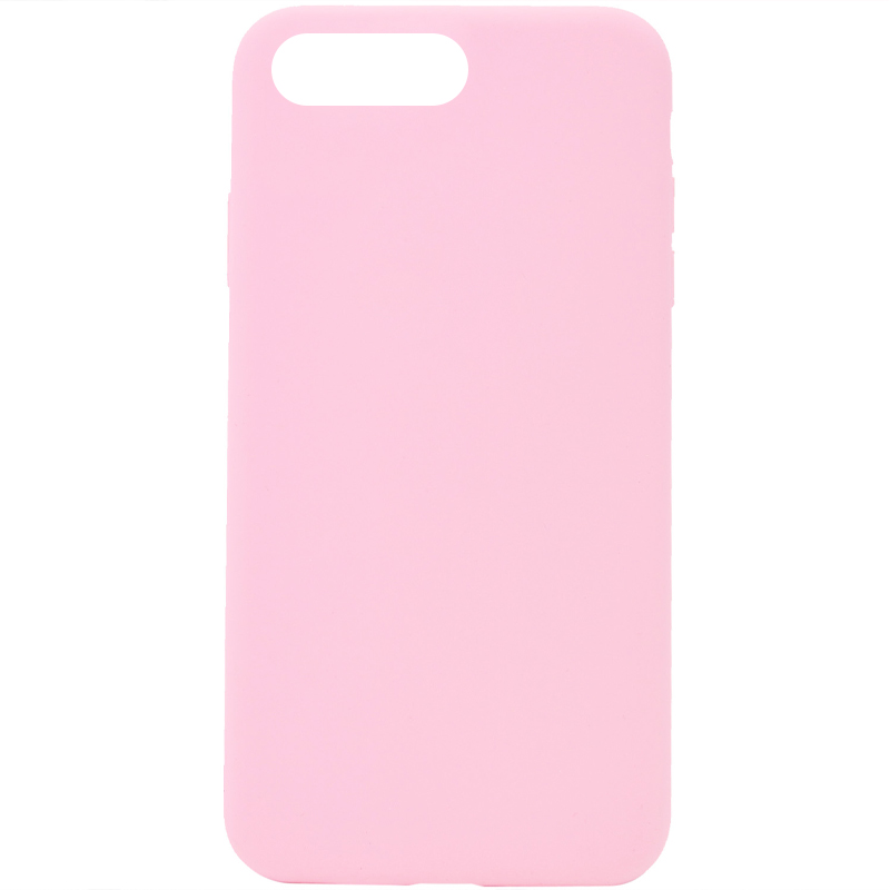 Чехол Silicone Case Full Protective (AA) NO LOGO для Apple iPhone 7 plus / 8 plus (5.5") (Розовый / Light pink)