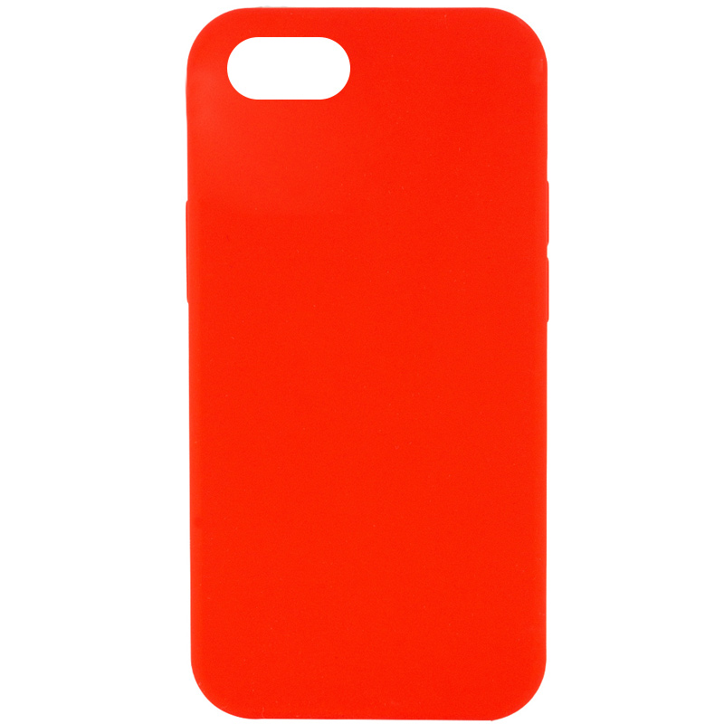 Чохол Silicone Case Full Protective (AA) NO LOGO для Apple iPhone SE (2020) (Червоний / Red)