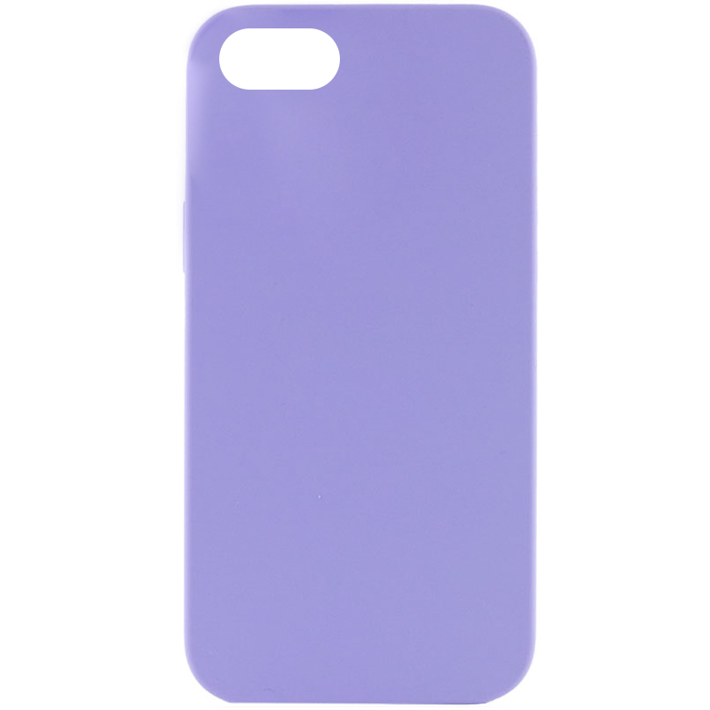 Чохол Silicone Case Full Protective (AA) NO LOGO для Apple iPhone SE (2020) (Бузковий / Dasheen)