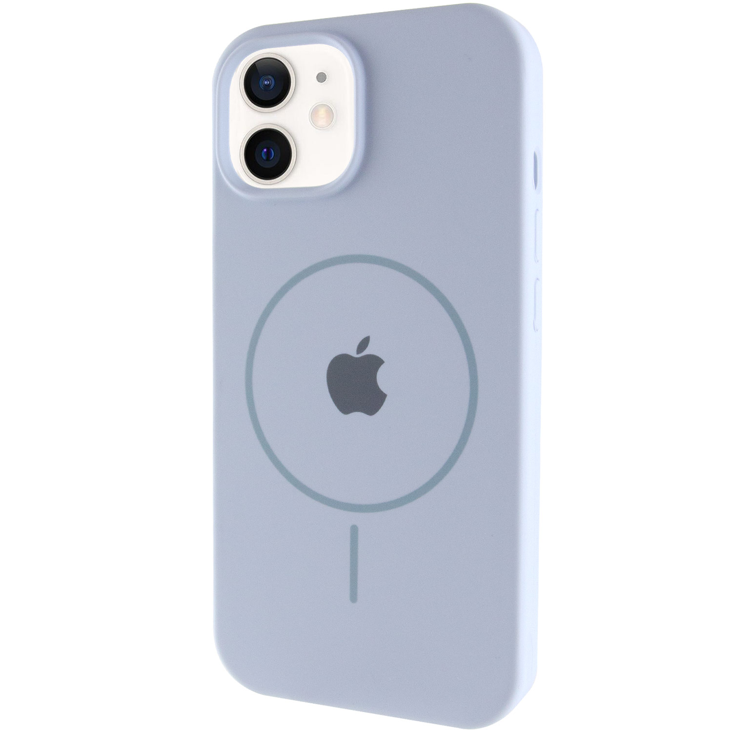 Чохол Silicone Case Full Protective (AA) with MagSafe для Apple iPhone 11 (6.1") (Блакитний / Lilac Blue)