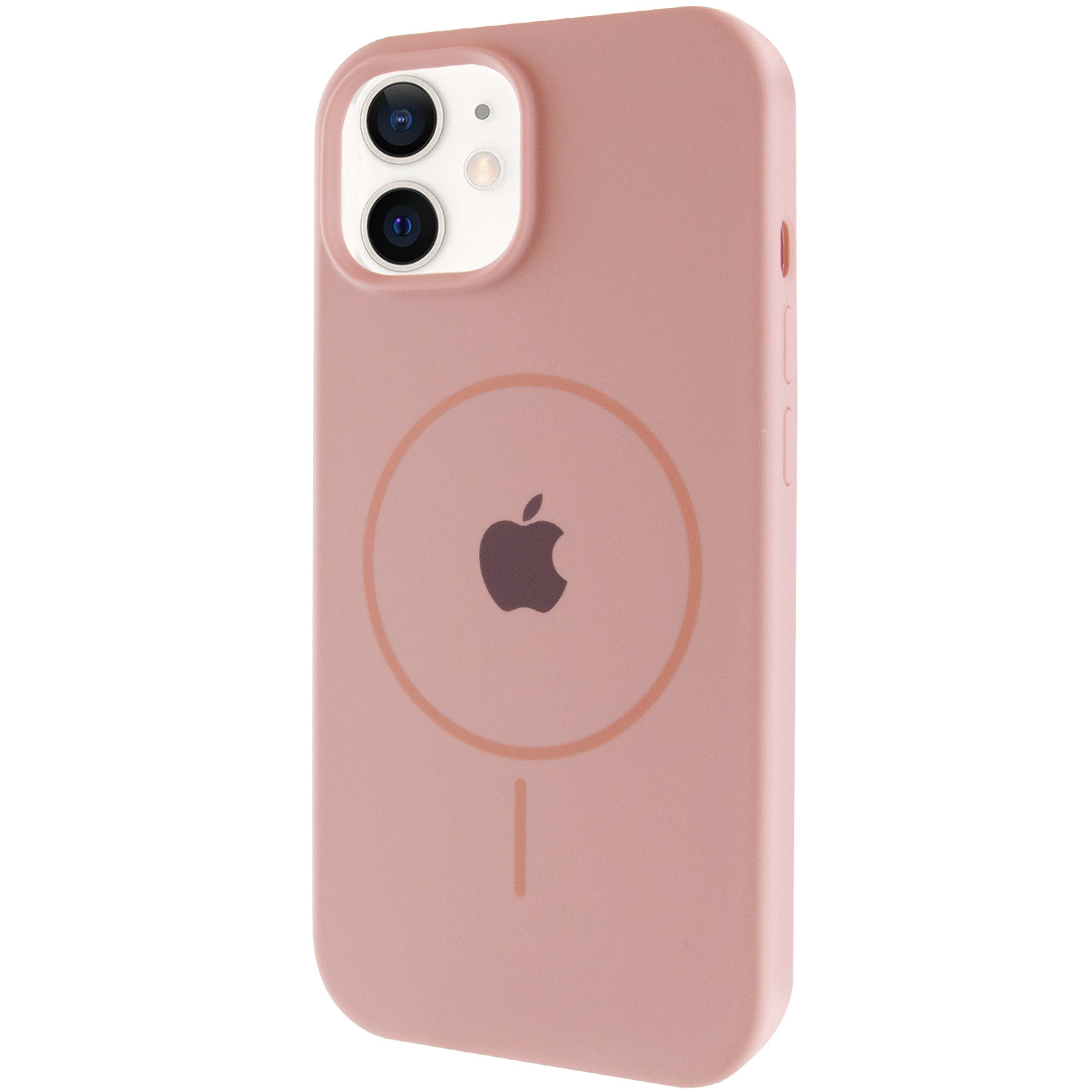 Чехол Silicone Case Full Protective (AA) with MagSafe для Apple iPhone 11 (6.1") (Розовый / Pink Sand)