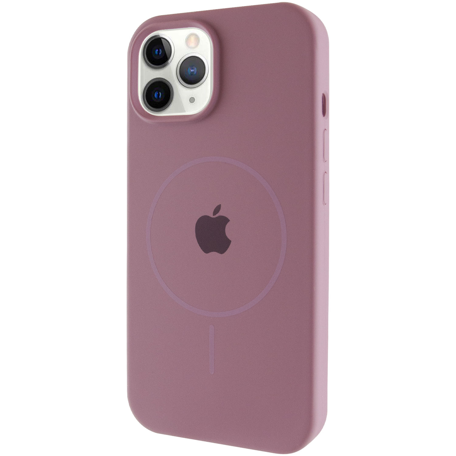 Чохол Silicone Case Full Protective (AA) with MagSafe для Apple iPhone 11 Pro Max (6.5") (Ліловий / Lilac Pride)