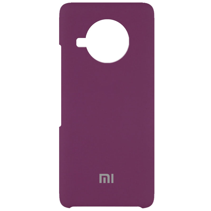 Чехол Silicone Cover (AAA) для Xiaomi Mi 10T Lite (Фиолетовый / Grape)