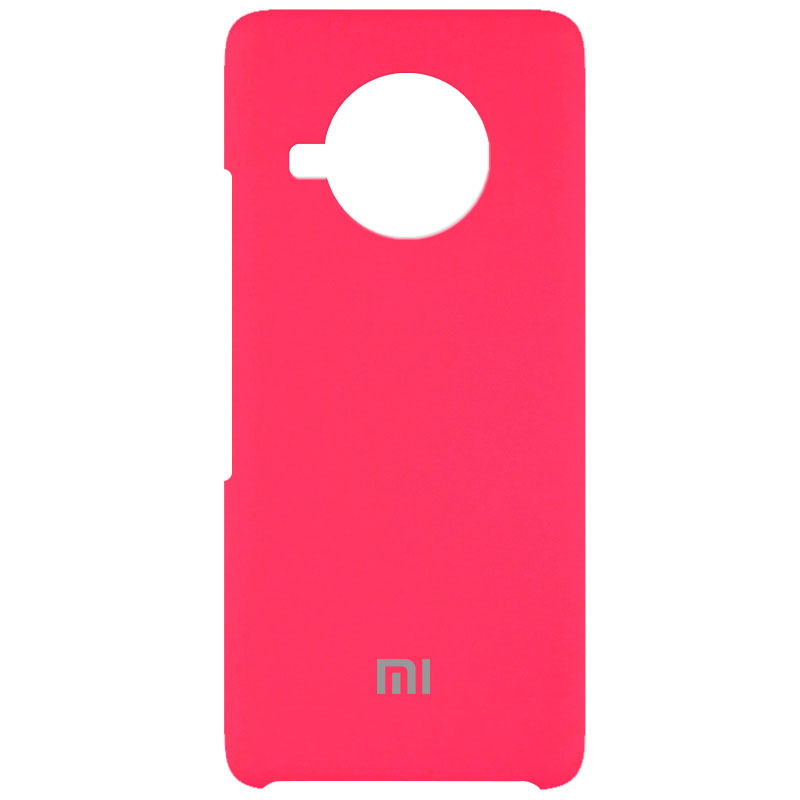 Чехол Silicone Cover (AAA) для Xiaomi Mi 10T Lite / Redmi Note 9 Pro 5G (Розовый / Shiny pink)