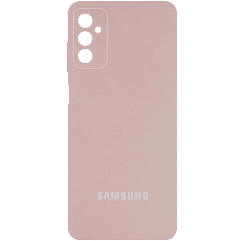 Чехол Silicone Cover Full Camera (AA) для Samsung Galaxy A04s (Розовый / Pink Sand)