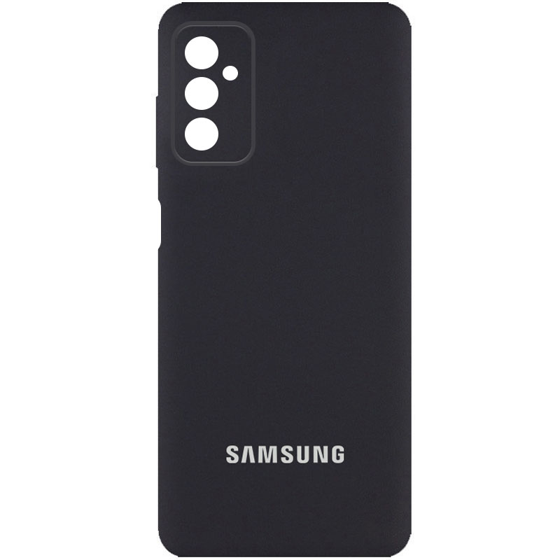 Чохол Silicone Cover Full Camera (AA) для Samsung Galaxy A24 4G (Чорний / Black)