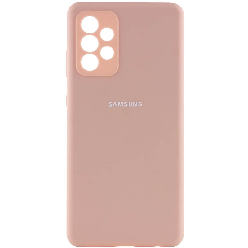 Чохол Silicone Cover Full Camera (AA) для Samsung Galaxy A33 5G (Рожевий / Pink Sand)