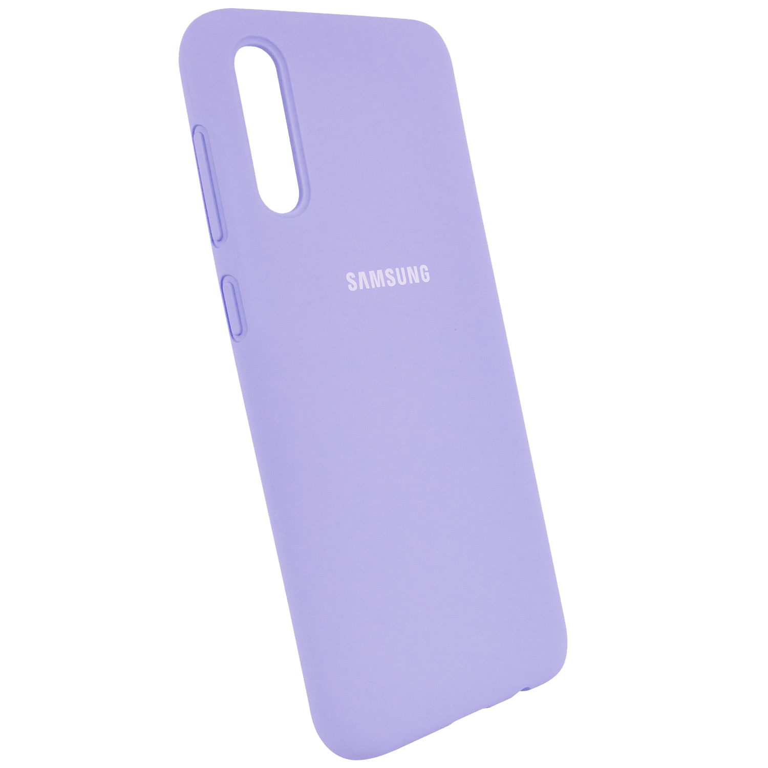 Чехол Silicone Cover Full Protective (AA) для Samsung Galaxy A70 (A705F) Сиреневый / Dasheen в магазине onecase.com.ua