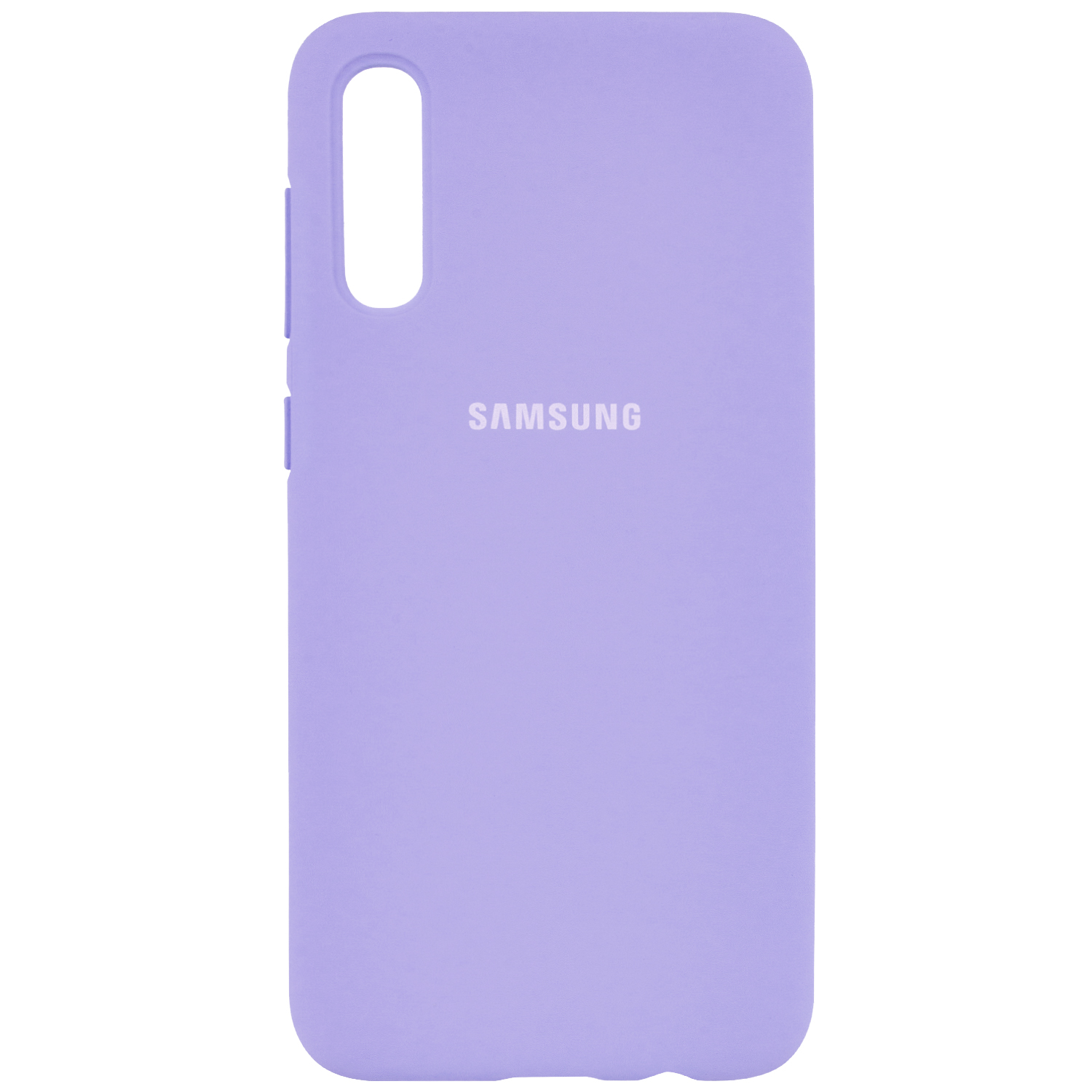 Чехол Silicone Cover Full Protective (AA) для Samsung Galaxy A70 (A705F) (Сиреневый / Dasheen)