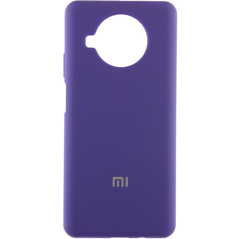 Чехол Silicone Cover Full Protective (AA) для Xiaomi Mi 10T Lite / Redmi Note 9 Pro 5G (Фиолетовый / Purple)