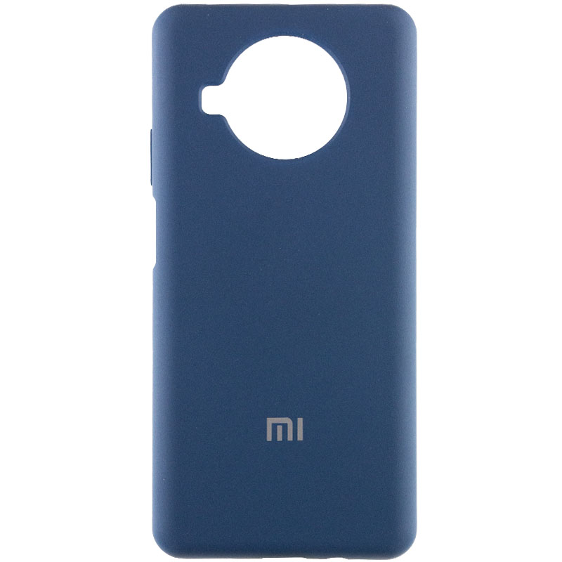 Чехол Silicone Cover Full Protective (AA) для Xiaomi Mi 10T Lite / Redmi Note 9 Pro 5G (Синий / Navy Blue)