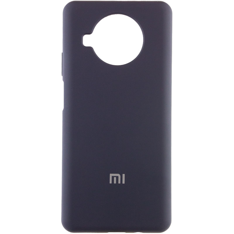 Чохол Silicone Cover Full Protective (AA) для Xiaomi Mi 10T Lite (Темно-синій / Midnight blue)