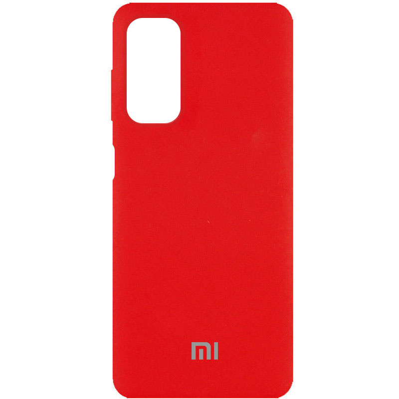 Чехол Silicone Cover Full Protective (AA) для Xiaomi Redmi Note 11S (Красный / Red)